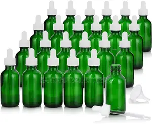 30ml Green Glass Dropper Bottles