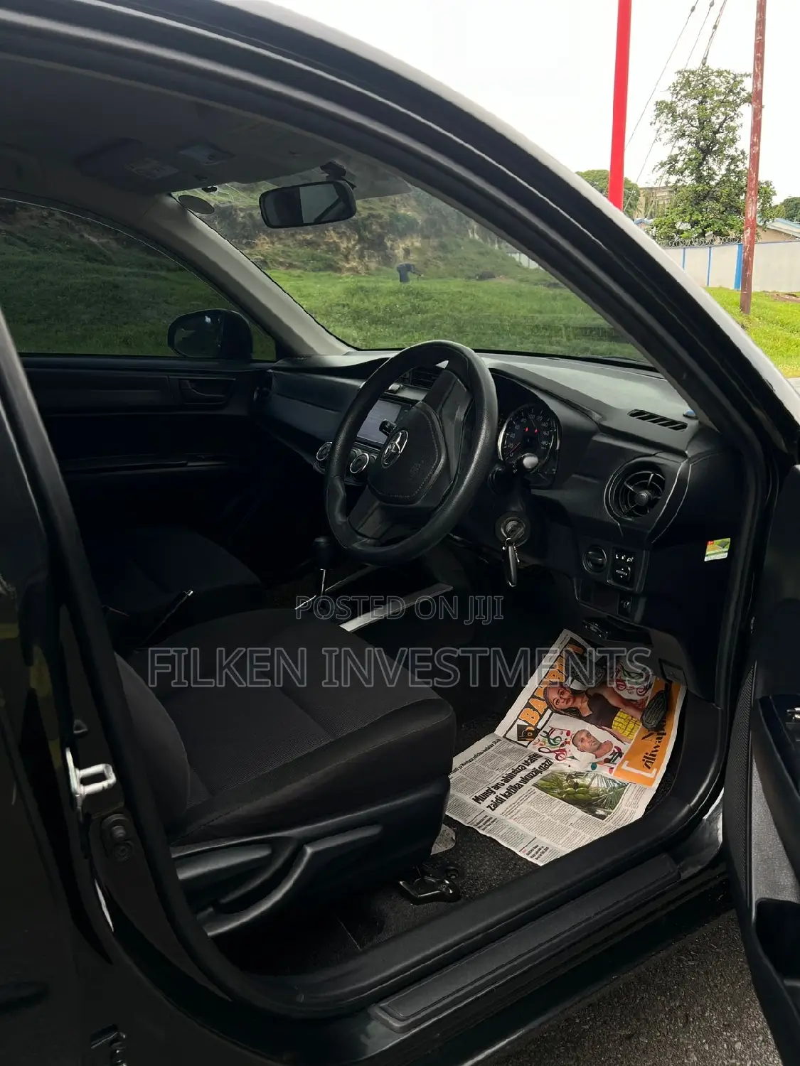 Toyota Corolla Fielder 2017 Black