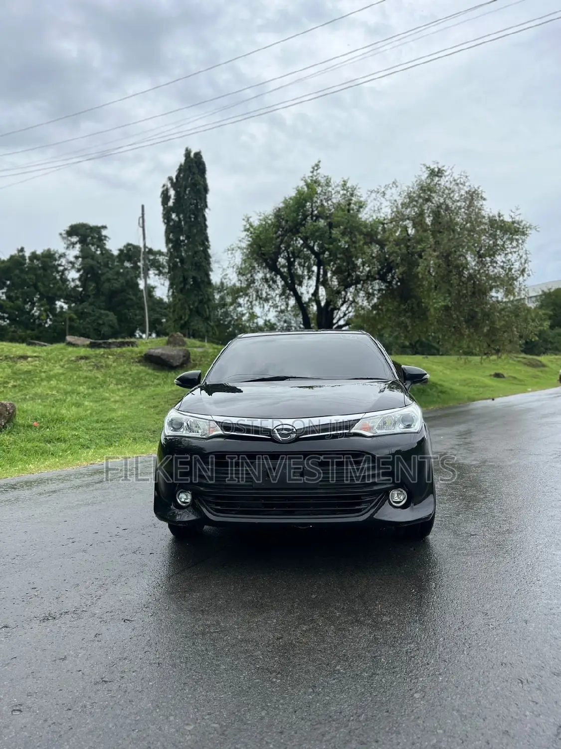 Toyota Corolla Fielder 2017 Black