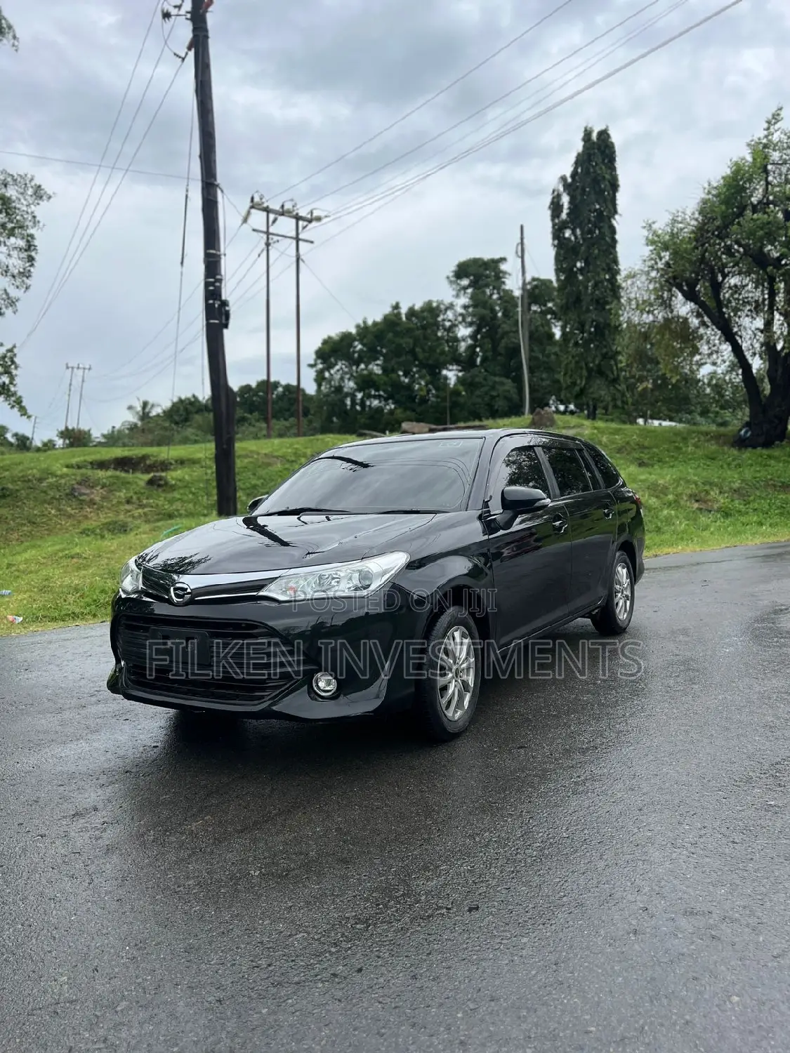 Toyota Corolla Fielder 2017 Black