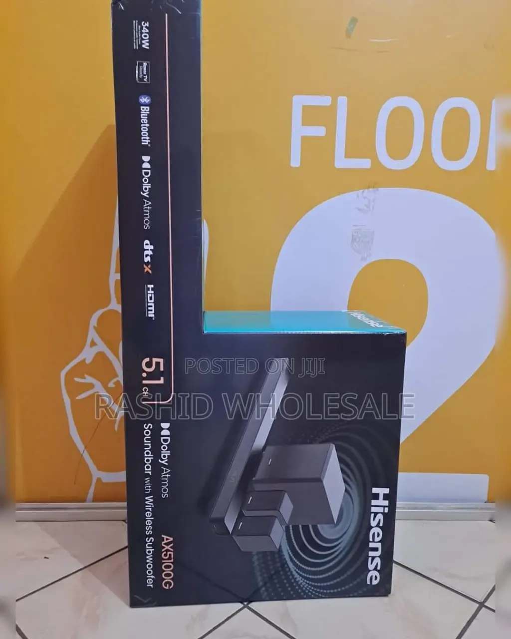 *Hisense Soundbar 5.1* *Ax5100g* *340w*