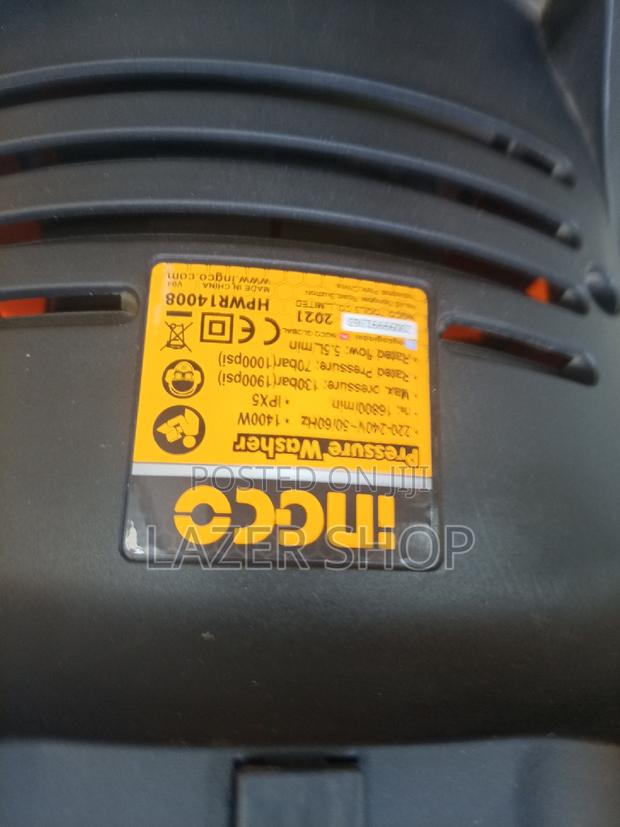 1400w INGCO Pressure Washer - thumbnail 3