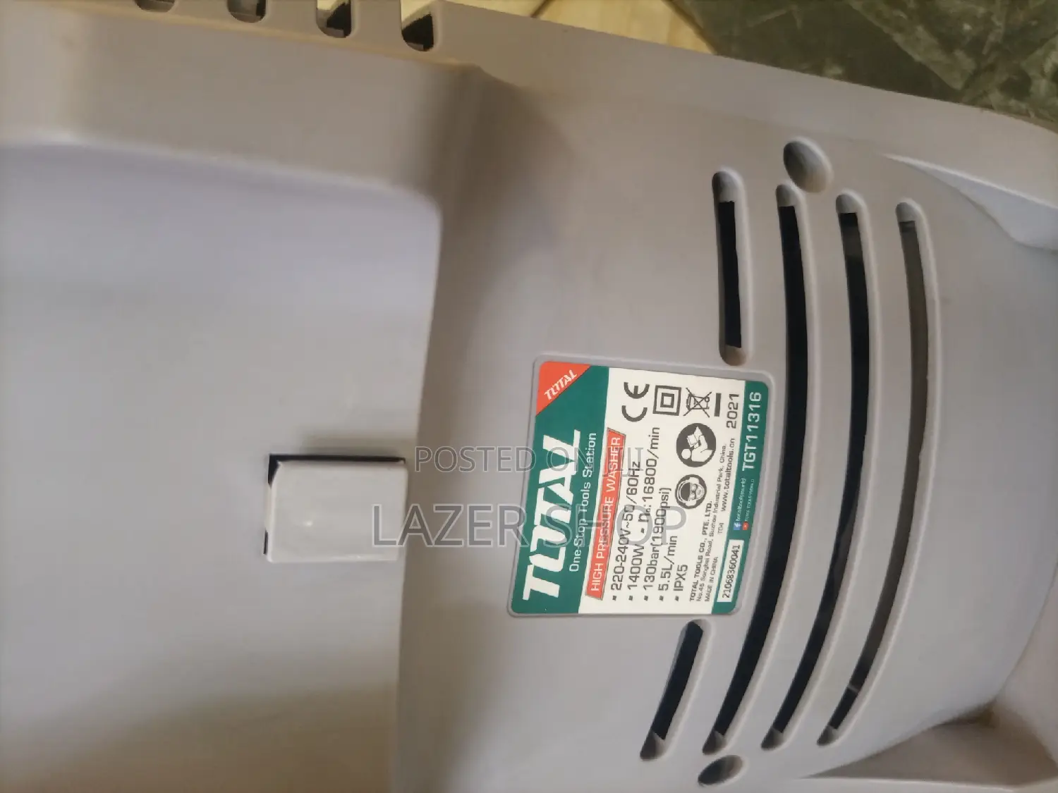 High Pressure Washer, Total