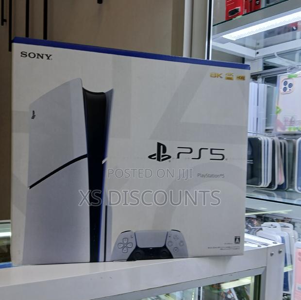 #PS5 Slim Console >/Playstation 5 Slim Console - main view