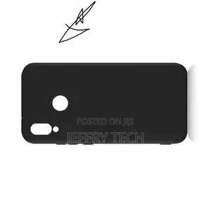 Black Matte TPU Silicone Cover for Huawei P20
