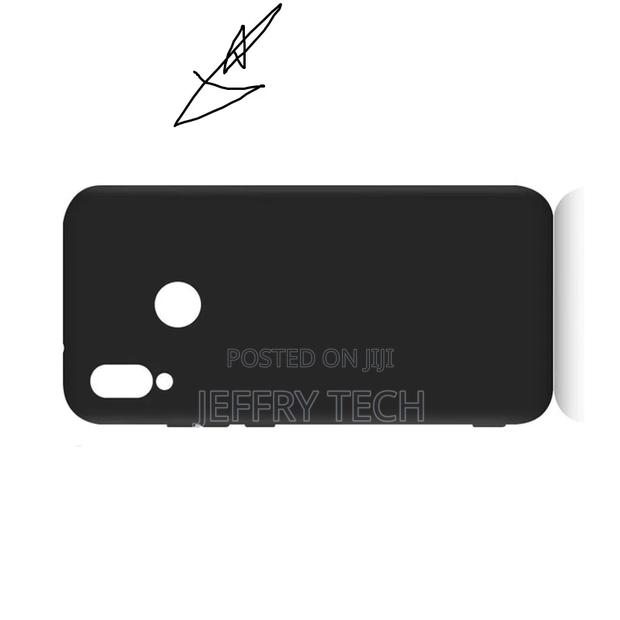 Black Matte TPU Silicone Cover for Huawei P20 - thumbnail 2