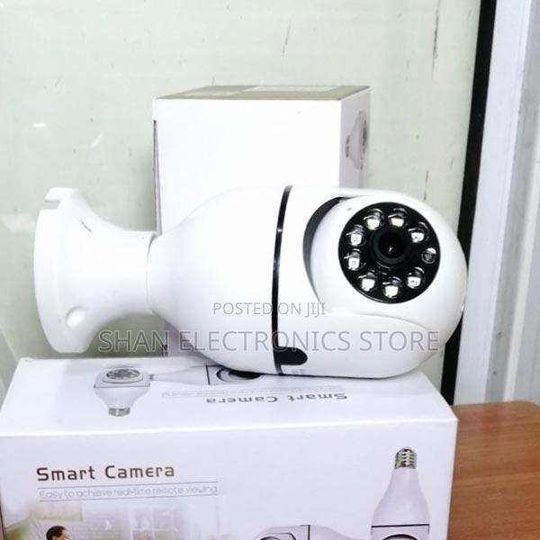 Rotating 360° Nanny WIFI Hidden CCTV PTZ- Bulb Camera-