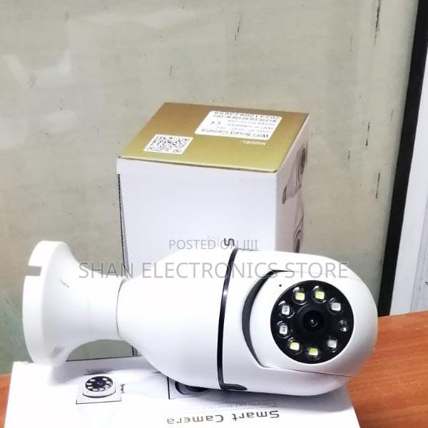 V380 PRO PTZ Rotating 360° Nanny Wifi Hidden CCTV Bulb CCTV