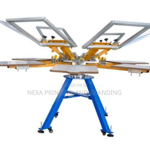 Screen Printing Machine _four Colours Four Stations - thumbnail 2