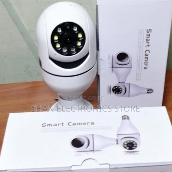 360-Degree Smart Motion Tracking WIFI Hidden CCTV Bulb Cam