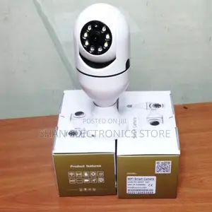 V380 Led PTZ Bulb Camera V380 Pro CCTV -Hd Camera