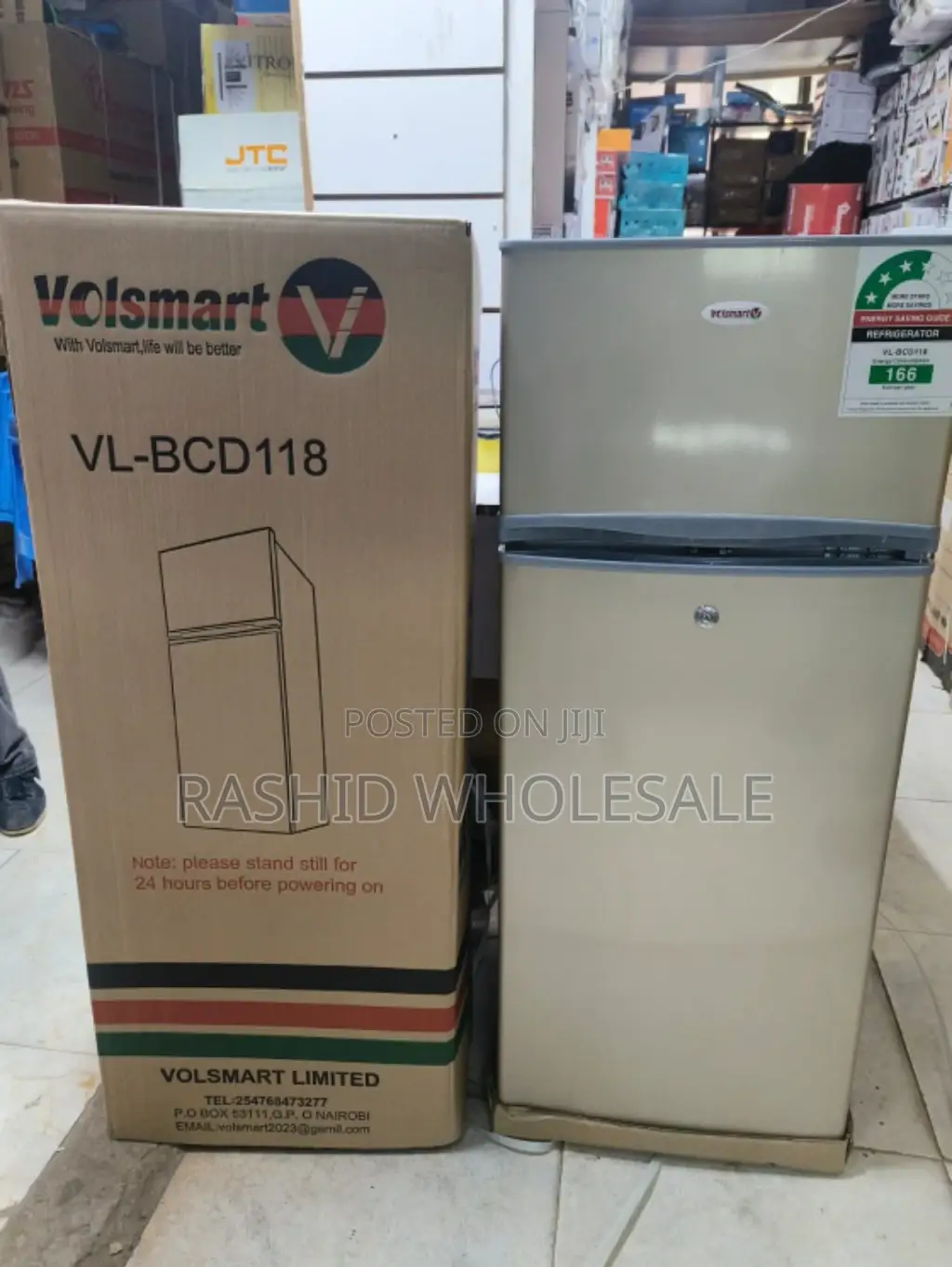 Vl-bcd Volsmart Cooker. Volsmart 108l Fridge