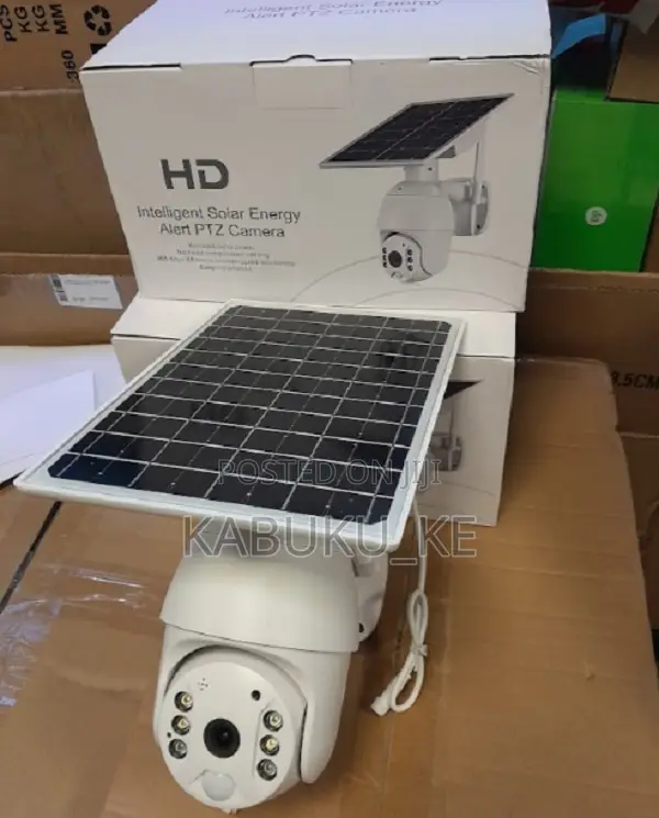 PTZ Camera 5-50mm Lens Ubox-S10 Wifi Solar PTZ Camerametal