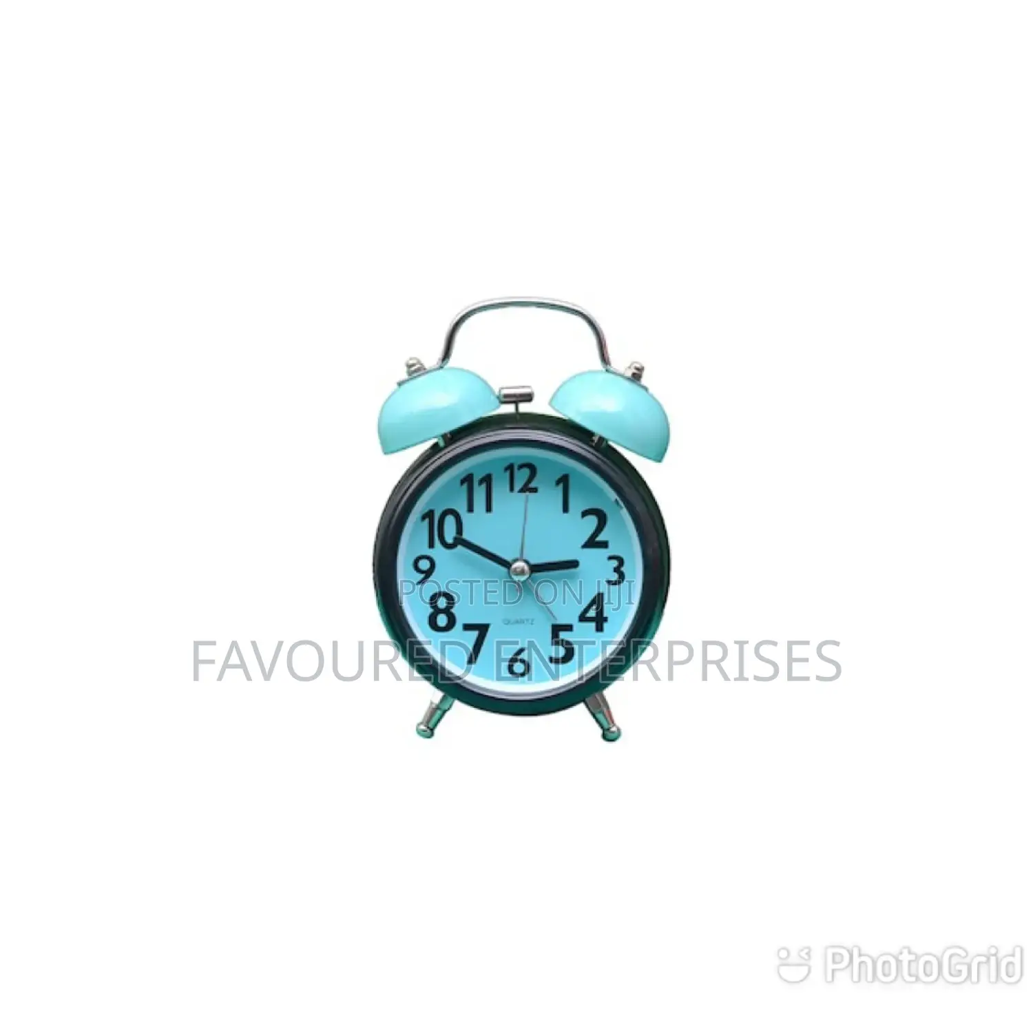 Alarm Clock With Large Analog Battery