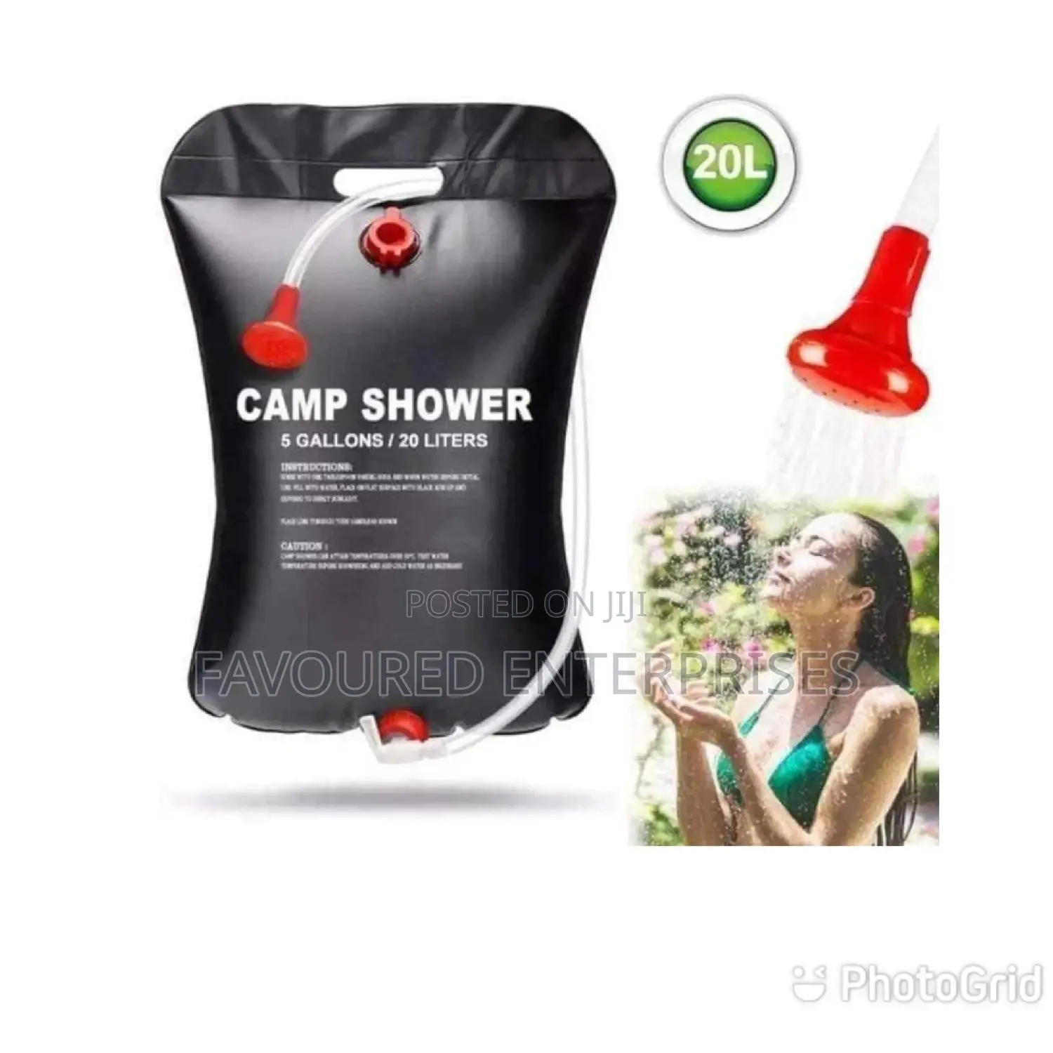 Camping Shower Bag 20l