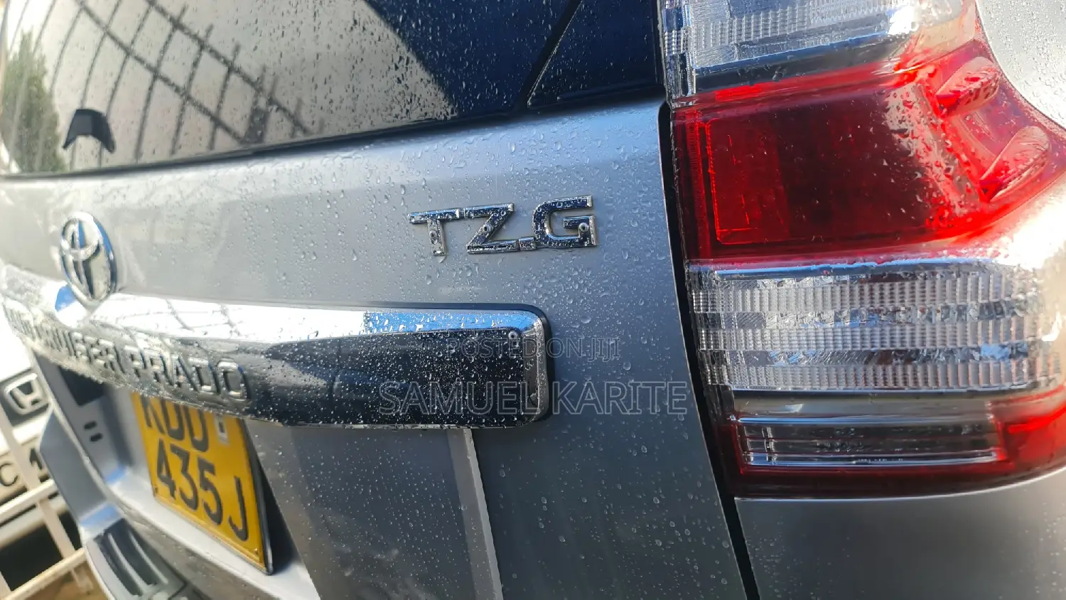Toyota Land Cruiser Prado 2015 Silver