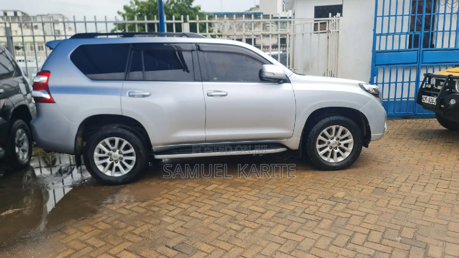 Toyota Land Cruiser Prado 2015 Silver
