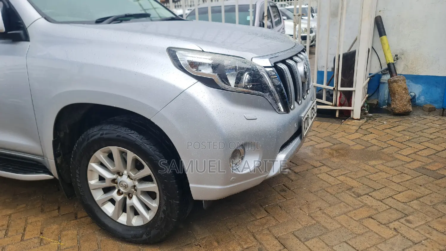 Toyota Land Cruiser Prado 2015 Silver