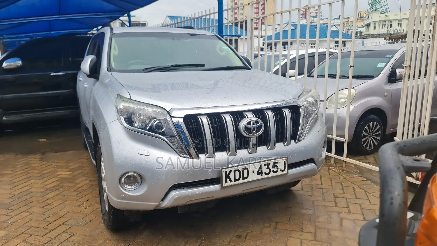 Toyota Land Cruiser Prado 2015 Silver