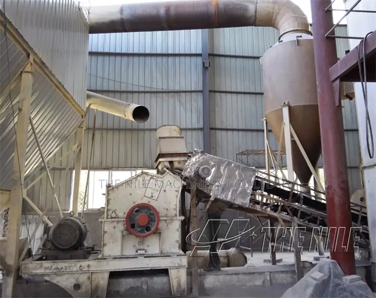 High Quality Fine Ore Charcoal Glass Hammer Crusher Machine
