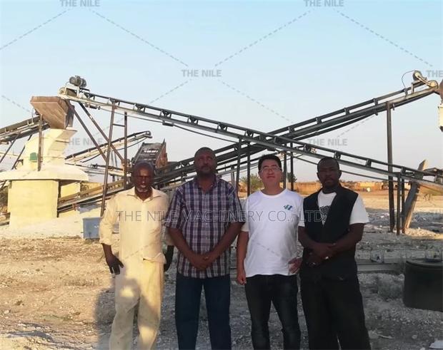 Sand Production Line With High Efficiency Fine Crusher in Ke