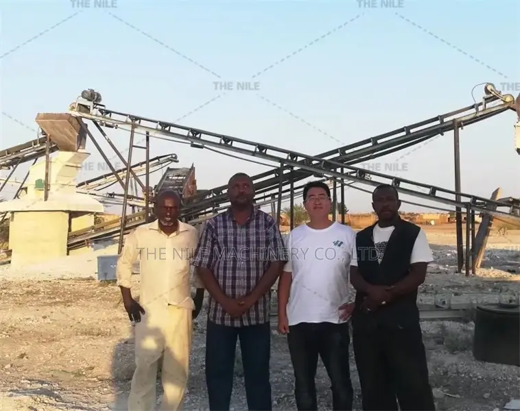 Sand Production Line With High Efficiency Fine Crusher in Ke
