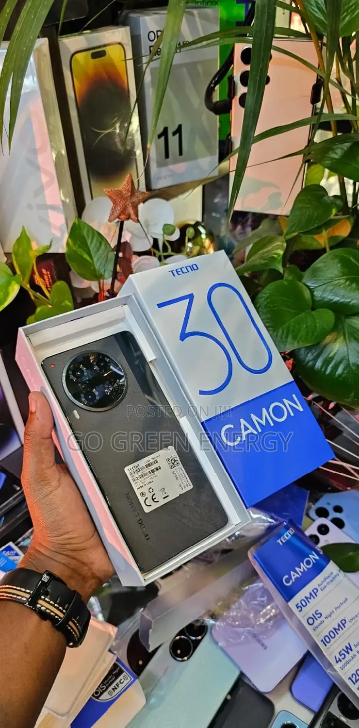 New Tecno Camon 30 256 GB Black