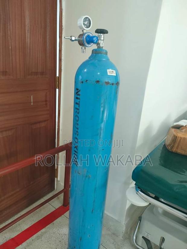 Complete Nitrous Cylinder With Gas and Gauge