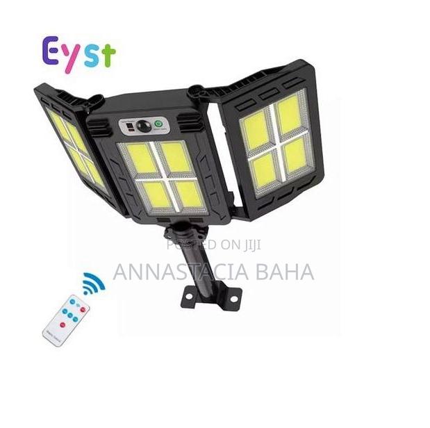 3 Heads Smart Sensor Solar Induction Light Motion Sensor STR - main view