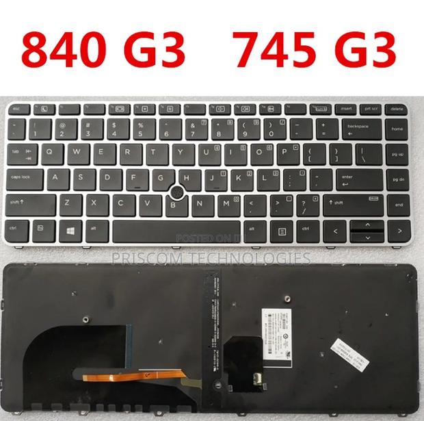 Hp Elitebook 840 G3 /745 G3 /745 G4 Backlit Keyboard
