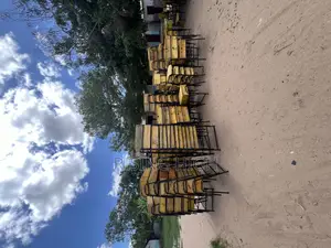 High School Lockers and Chairs.