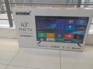 Vision Plus 43inch Smart Android TV With Bluetooth