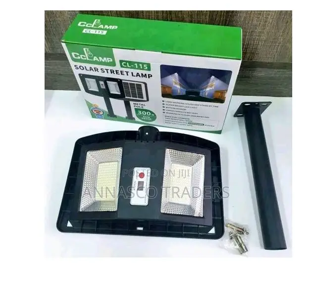 300 Watts Double Sided Solar Street Light With Darkness And