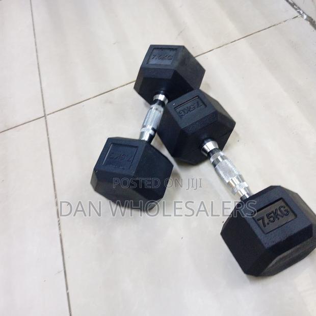 7.5kg Dumbell -Hexagonal Dumbell( a Pair)