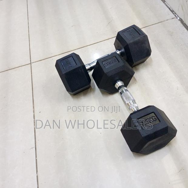 7.5kg Dumbell -Hexagonal Dumbell Quality Pair