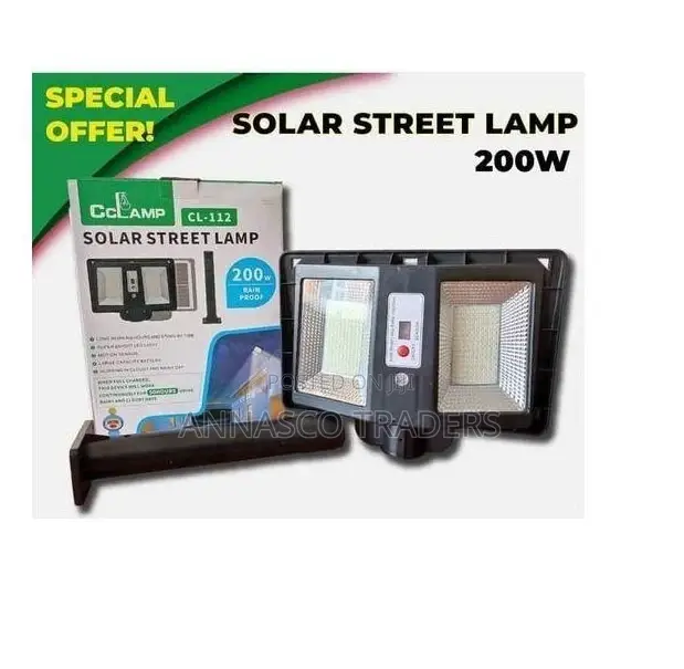 Cclamp High Quality 200 Watts Double Sided Solar Street Ligh