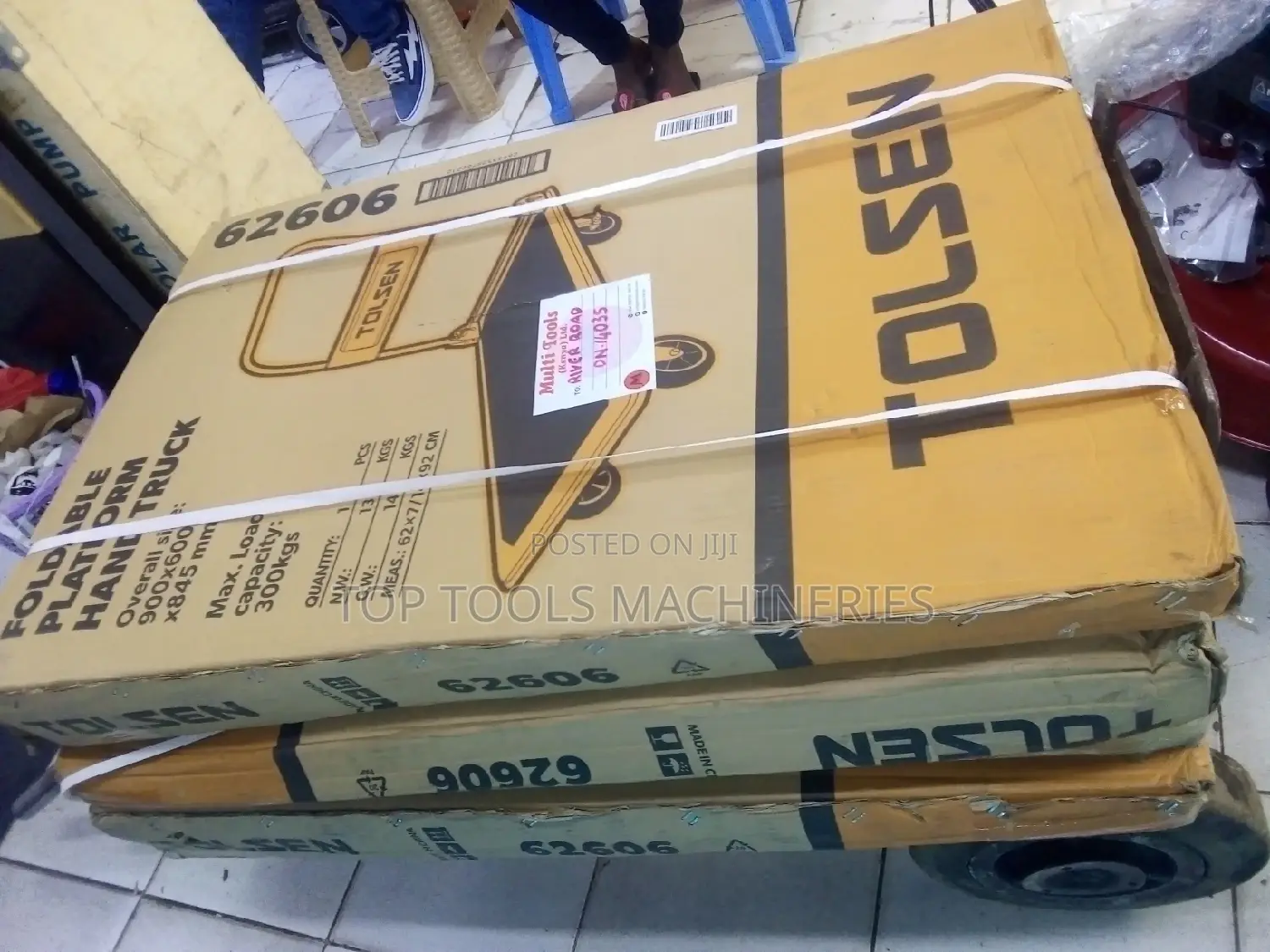 Tolsen 300kg Foldable Platform Trolley
