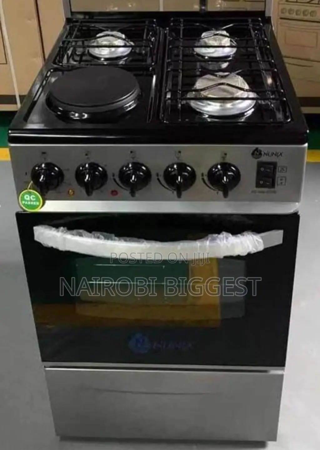 Nunix 3gas+1 Electric 50×55cm Standing Cooker