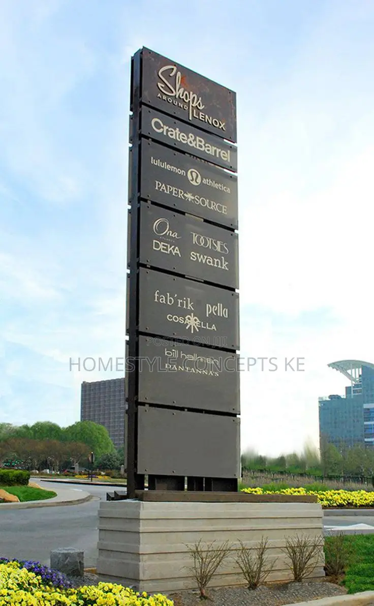 Monument Signage and Lighting