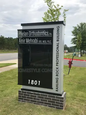 Monument Signage and Lighting