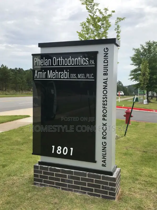 Monument Signage and Lighting