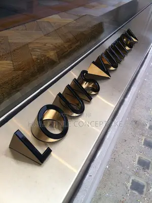 Wall Logo Branding Signage Neon Lighting 3D Plaques