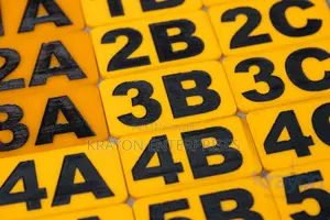 Perspex Door Labels