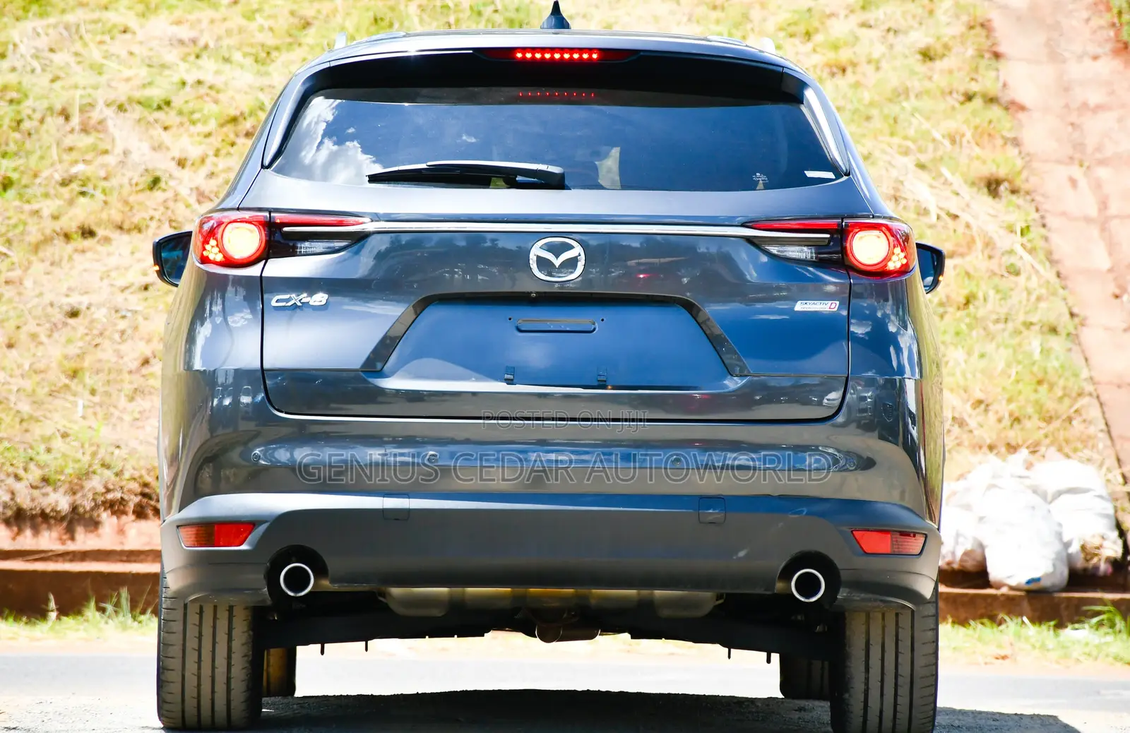 Mazda CX-8 2018 Gray