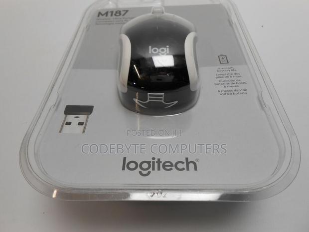 Logitech M187 Mini Wireless Mouse, Ultra Portable Mouse - thumbnail 2