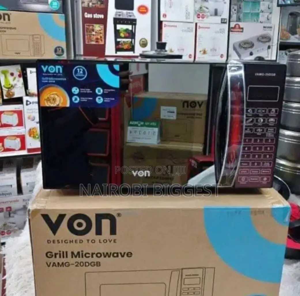 Von 20l Digital Microwave With Grill