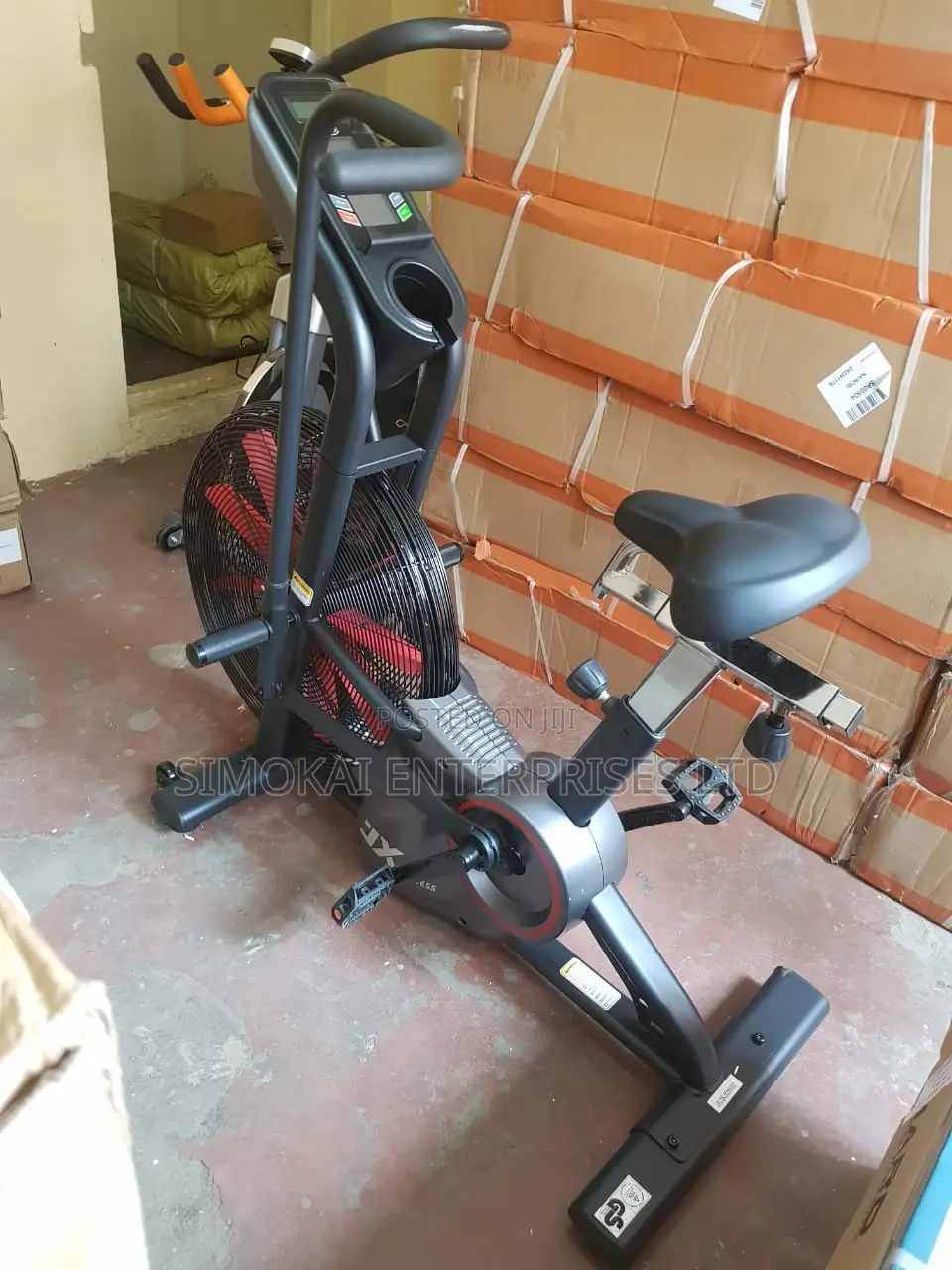 JX Commercial Air Bikes With Big Display Screen