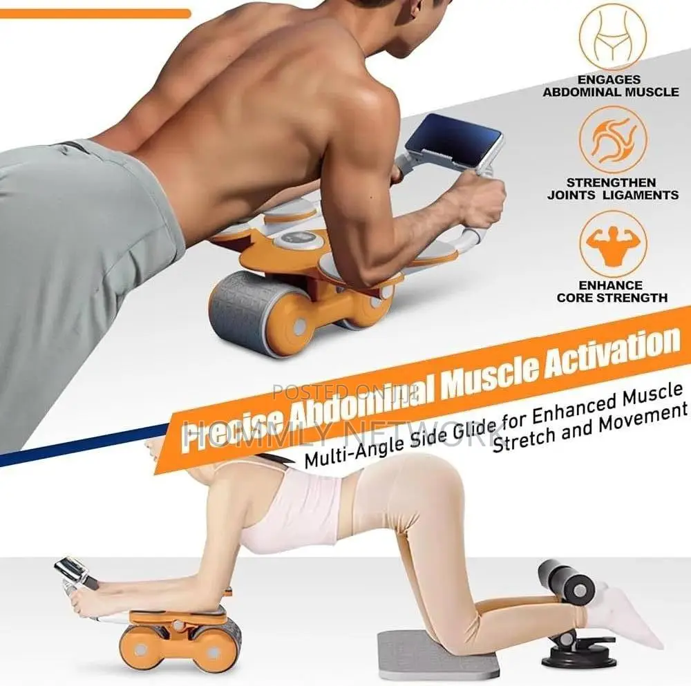 Automatic Rebound Abdominal Roller