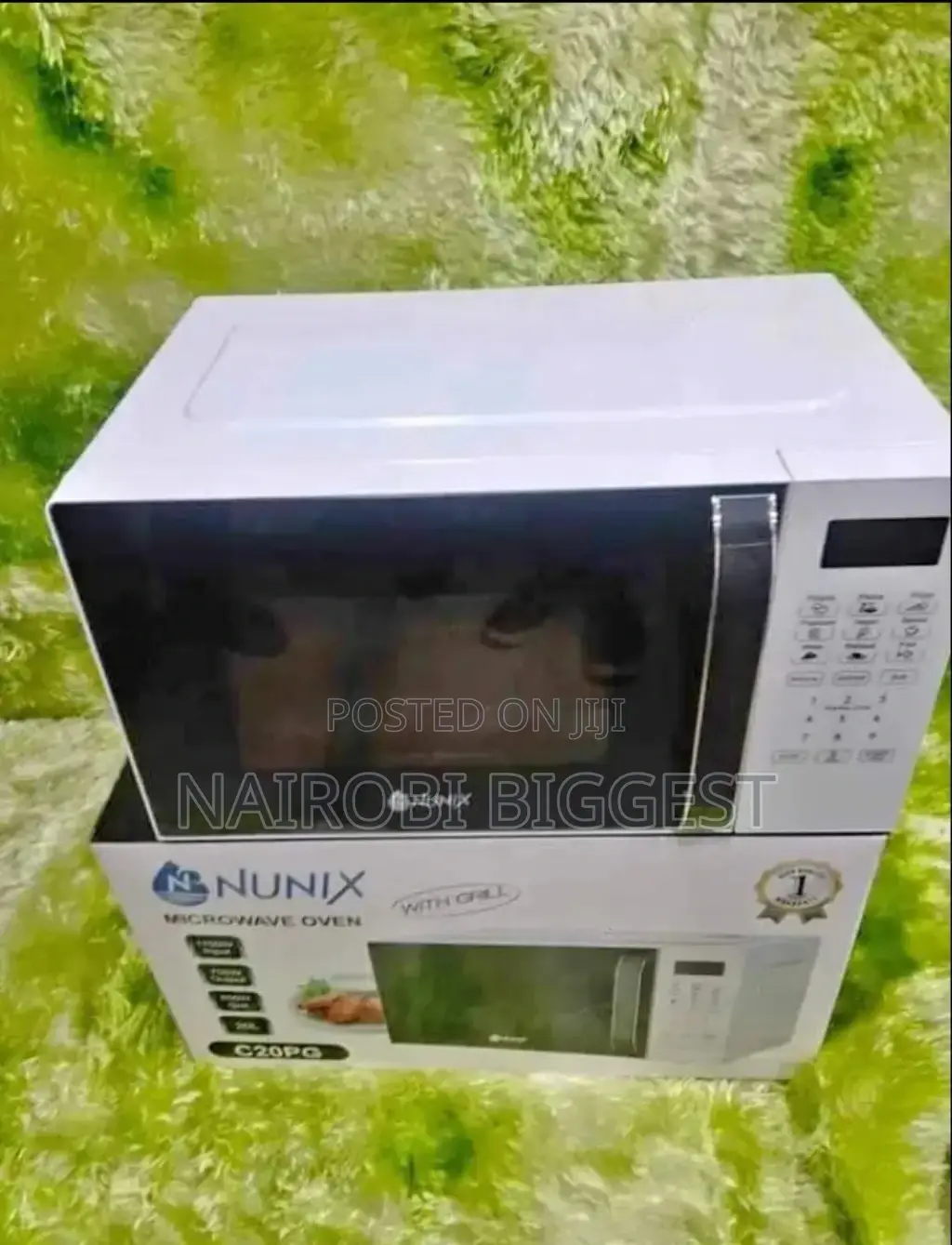 Nunix 20l Digital Microwave With Grill