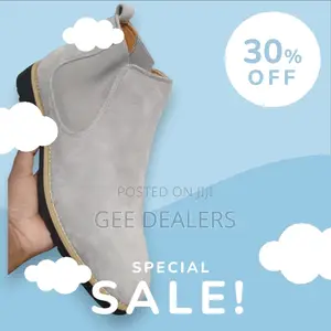 Gray Chelsea Boots >Suede Chelsea Boots